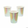 New ⭐ Iridescent Rainbow Pastel Paper Cups - 8 Pc. 🔥 -Deals Supplies Store iridescent rainbow pastel paper cups 8 pc 13826320