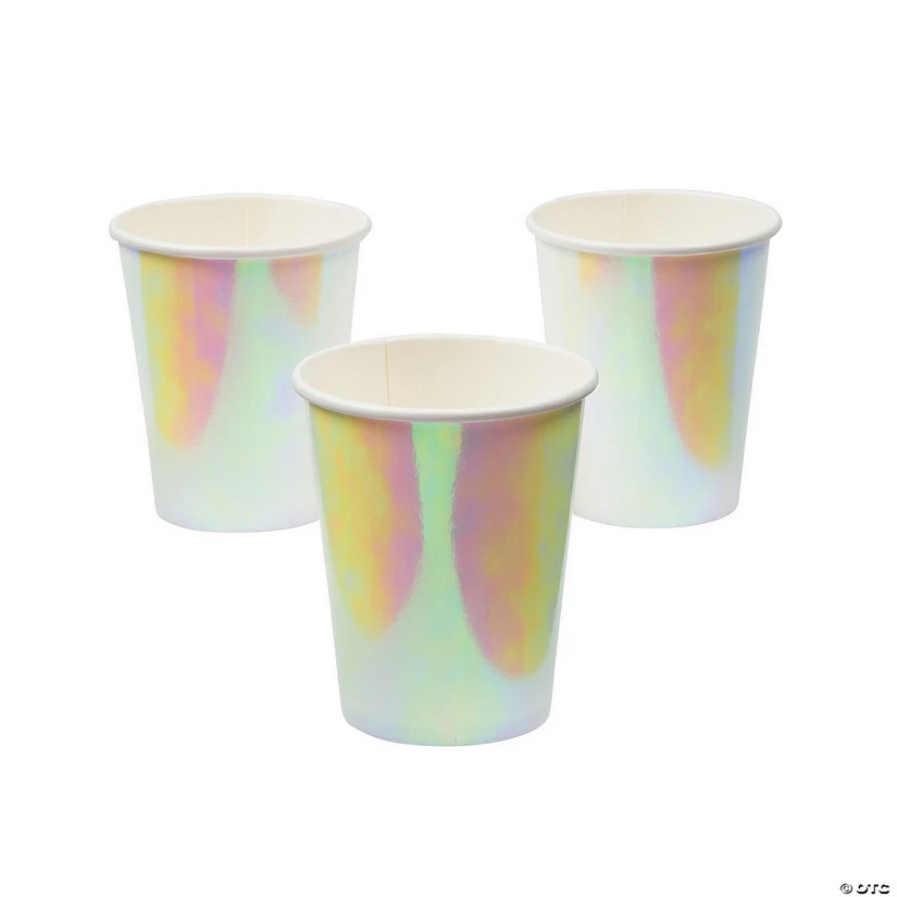 New โญ Iridescent Rainbow Pastel Paper Cups - 8 Pc. ๐ฅ 3 New โญ Iridescent Rainbow Pastel Paper Cups - 8 Pc. ๐ฅ