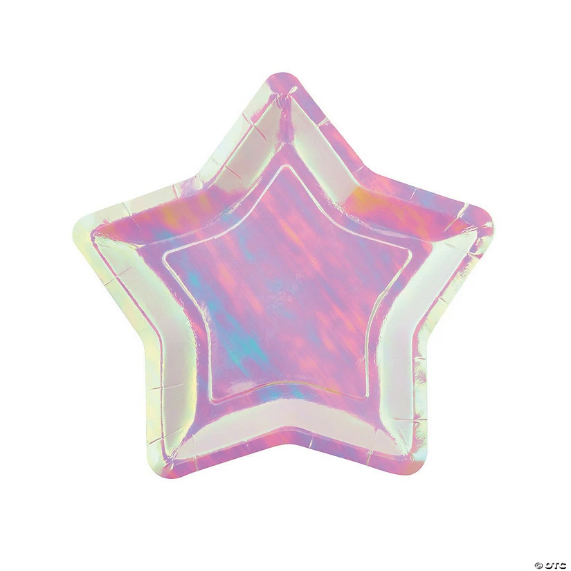 Cheapest ๐ฏ Iridescent Star-Shaped Paper Dessert Plates - 8 Ct. ๐ฅฐ 3 Cheapest ๐ฏ Iridescent Star-Shaped Paper Dessert Plates - 8 Ct. ๐ฅฐ