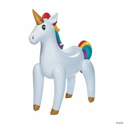 Promo 🤩 Jumbo Inflatable Unicorn 🔔