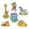 Best deal 👏 Jumbo Zoo Animal Cutouts - 6 Pc. 🛒