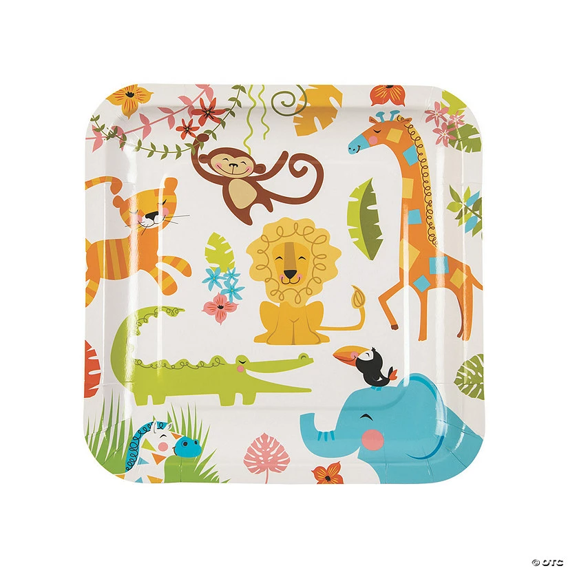 Brand new π€© Jungle Baby Shower Paper Dinner Plates - 8 Ct. βοΈ 3 Brand new π€© Jungle Baby Shower Paper Dinner Plates - 8 Ct. βοΈ