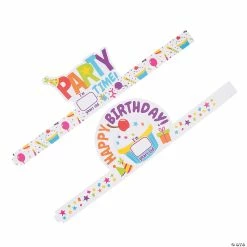 Best Pirce 🎁 Kid's 🥳 Birthday Party Crowns - 12 Pc. ⭐ -Deals Supplies Store kids birthday party crowns 12 pc 13933482 a02