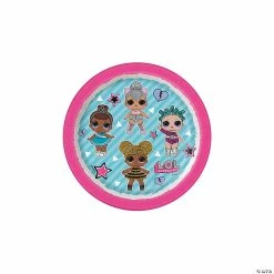 Budget 👏 L.O.L. Surprise!™ Party Paper Dessert Plates – 8 Ct. 😉