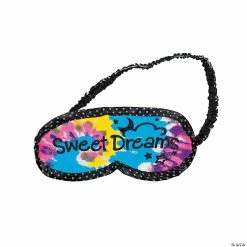 Cheap 🤩 Large Tie-Dyed Sleepover Drawstring Bag with Eye Mask - 2 Pc. 🥰 -Deals Supplies Store large tie dyed sleepover drawstring bag with eye mask 2 pc 14 1347 a02