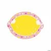 Coupon 🔥 Lemonade Party Lemon-Shaped Paper Dessert Plates - 8 Ct. 😍
