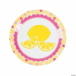 Promo 🧨 Lemonade Party Paper Dinner Plates - 8 Ct. 😉