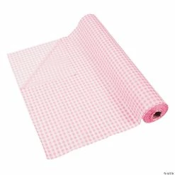 Buy 🔔 Gingham Plastic Tablecloth Roll ❤️