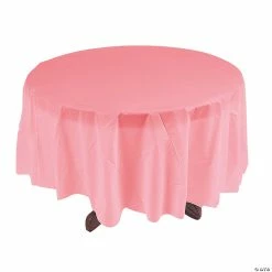 Outlet 🎁 Round Plastic Tablecloth ⌛