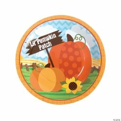Outlet 🎁 Lil’ Pumpkin Paper Dinner Plates - 8 Ct. 🛒