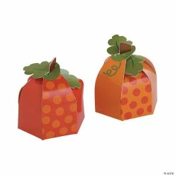 Coupon 💯 Lil’ Pumpkin Party Favor Boxes - 12 Pc. 🔔