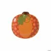 Best reviews of ⭐ Lil’ Pumpkin Party Pumpkin-Shaped Paper Dessert Plates - 8 Ct. 🛒