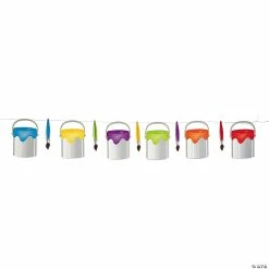 Discount 🎉 Little Artist Paint Bucket Garland ⭐ -Deals Supplies Store little artist paint bucket garland13734206 a01