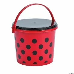 Top 10 😉 Little Ladybug Favor Pails - 12 Pc. 🎁