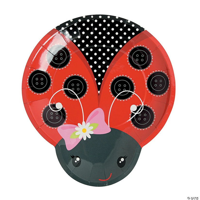 Best Sale π Little Ladybug Paper Dinner Plates - 8 Ct. π― 3 Best Sale π Little Ladybug Paper Dinner Plates - 8 Ct. π―