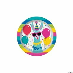 Best reviews of 🧨 Llama 🥳 Birthday Party Paper Dessert Plates - 8 Ct. 💯
