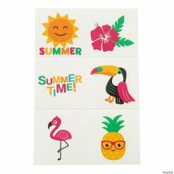 Best reviews of ⭐ Luau Tropical Temporary Tattoos - 72 Pc. 👏