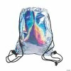 Discount 🤩 Medium Iridescent Drawstring Bag 🎉