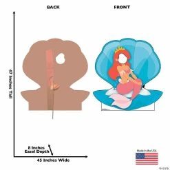 Hot Sale 👏 Mermaid in Clam Shell Stand-In Life-Size Cardboard Stand-Up ⌛ -Deals Supplies Store mermaid in clam shell stand in life size cardboard stand up13847240 a01