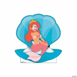Hot Sale 👏 Mermaid in Clam Shell Stand-In Life-Size Cardboard Stand-Up ⌛ -Deals Supplies Store mermaid in clam shell stand in life size cardboard stand up13847240 a02