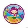 Wholesale ✨ Mermaid Party Paper Dinner Plates - 8 Ct. 😀 -Deals Supplies Store mermaid party paper dinner plates 8 ct 70 9730a