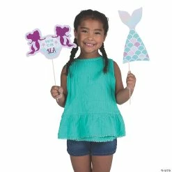 Brand new ✨ Mermaid Sparkle Icons Photo Stick Props- 12 Pc. 🥰 -Deals Supplies Store mermaid sparkle icons photo stick props 12 pc 13830561 a01