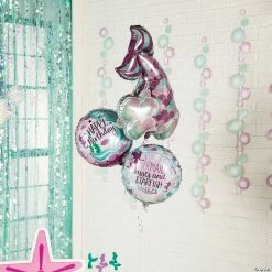 Flash Sale 😍 Mermaid Sparkle Tail 20" - 21 1/2" Mylar Balloons - 3 Pc. 😀 -Deals Supplies Store mermaid sparkle tail 20 21 1 2 mylar balloons 3 pc 13830570 a01