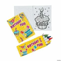 Best reviews of 😍 Mini Happy 🥳 Birthday Coloring Sets - 12 Pc. 🛒