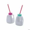 Best Sale ❤️ Mini Milk Carton-Shaped Cups with Straws - 12 Ct. ✨ 2 Best Sale ❤️ Mini Milk Carton-Shaped Cups with Straws - 12 Ct. ✨ -Deals Supplies Store mini milk carton shaped cups with straws 12 ct 13957201