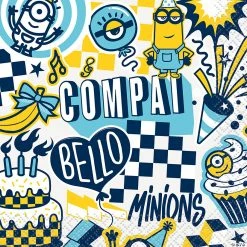 Discount 🛒 Minions™ Paper Beverage Napkins - 16 Pc. 🔔
