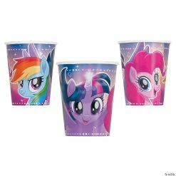 Buy 🔔 My Little Pony™ Rainbow Dash, Pinkie Pie & Twilight Sparkle Paper Cups - 8 Pc. ❤️