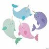 Budget 😍 Narwhal Cutouts - 6 Pc. 🔔