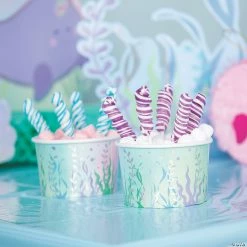 Buy 🔔 Narwhal Party Paper Snack Cups - 25 Ct. 🎉 -Deals Supplies Store narwhal party paper snack cups 25 ct 13845579 a01