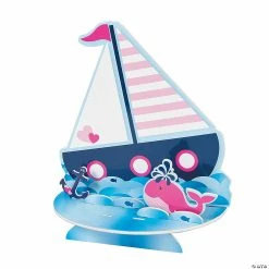 Coupon 👍 Nautical Girl Centerpiece 👍