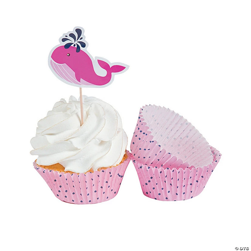 Flash Sale ✔️ Nautical Girl Cupcake Liners with Picks - 100 Pc. ⭐ 3 Flash Sale ✔️ Nautical Girl Cupcake Liners with Picks - 100 Pc. ⭐