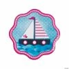 Brand new 👍 Nautical Girl Paper Dinner Plates - 8 Ct. ⭐