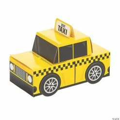 Outlet 💯 New York City Taxi Favor Boxes - 12 Pc. ✔️