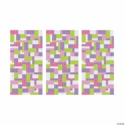 Deals Supplies Store -Deals Supplies Store pastel color brick party backdrop 3 pc 13755354 a01