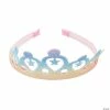 Promo 🛒 Pastel Rainbow Glitter Tiaras - 12 Pc. 🎉