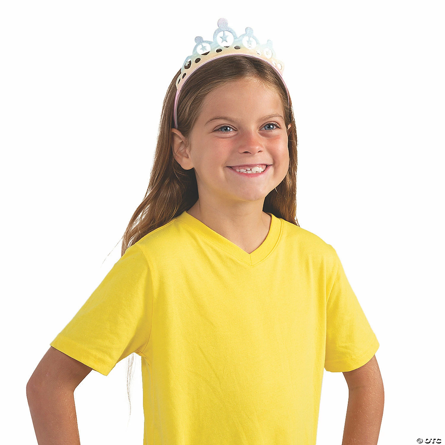 Promo π Pastel Rainbow Glitter Tiaras - 12 Pc. π 4 Promo π Pastel Rainbow Glitter Tiaras - 12 Pc. π - Image 2