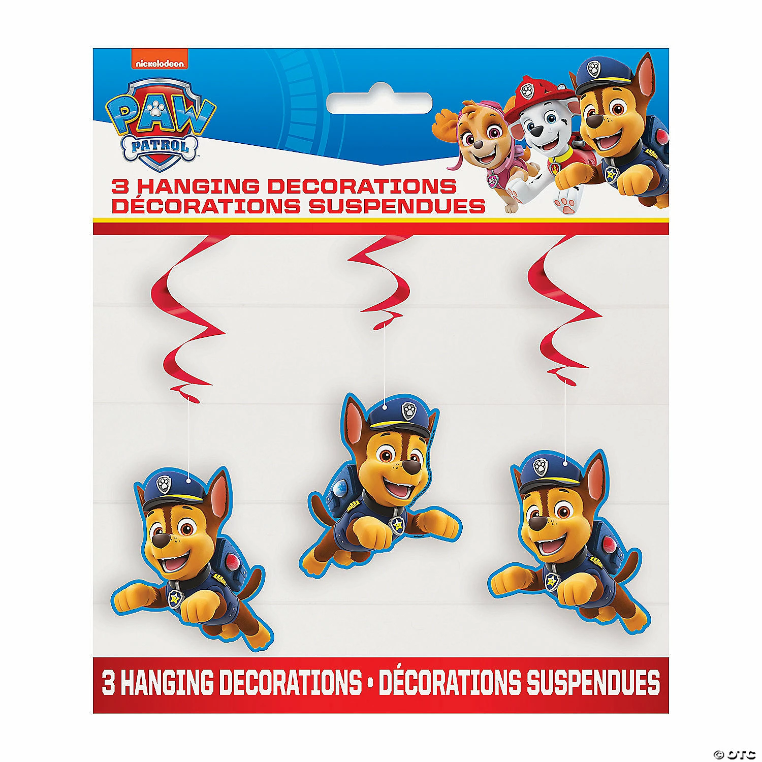 New 🥰 Paw Patrol™ Hanging Swirls - 3 Pc. 👍 3 New 🥰 Paw Patrol™ Hanging Swirls - 3 Pc. 👍