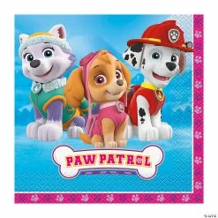 Flash Sale 🎁 Paw Patrol™ Pink Luncheon Napkins - 16 Pc. ✔️