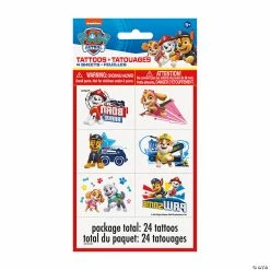 New 😀 Paw Patrol™ Temporary Tattoos - 24 Pc. 🤩