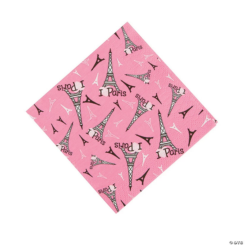 Wholesale β Perfectly Paris Beverage Napkins - 16 Pc. π 3 Wholesale β Perfectly Paris Beverage Napkins - 16 Pc. π