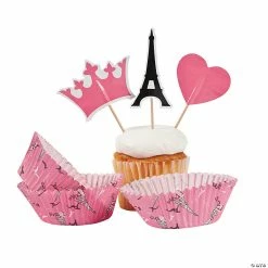 Best Pirce 🔔 Perfectly Paris Cupcake Liners with Picks - 100 Pc. 👍
