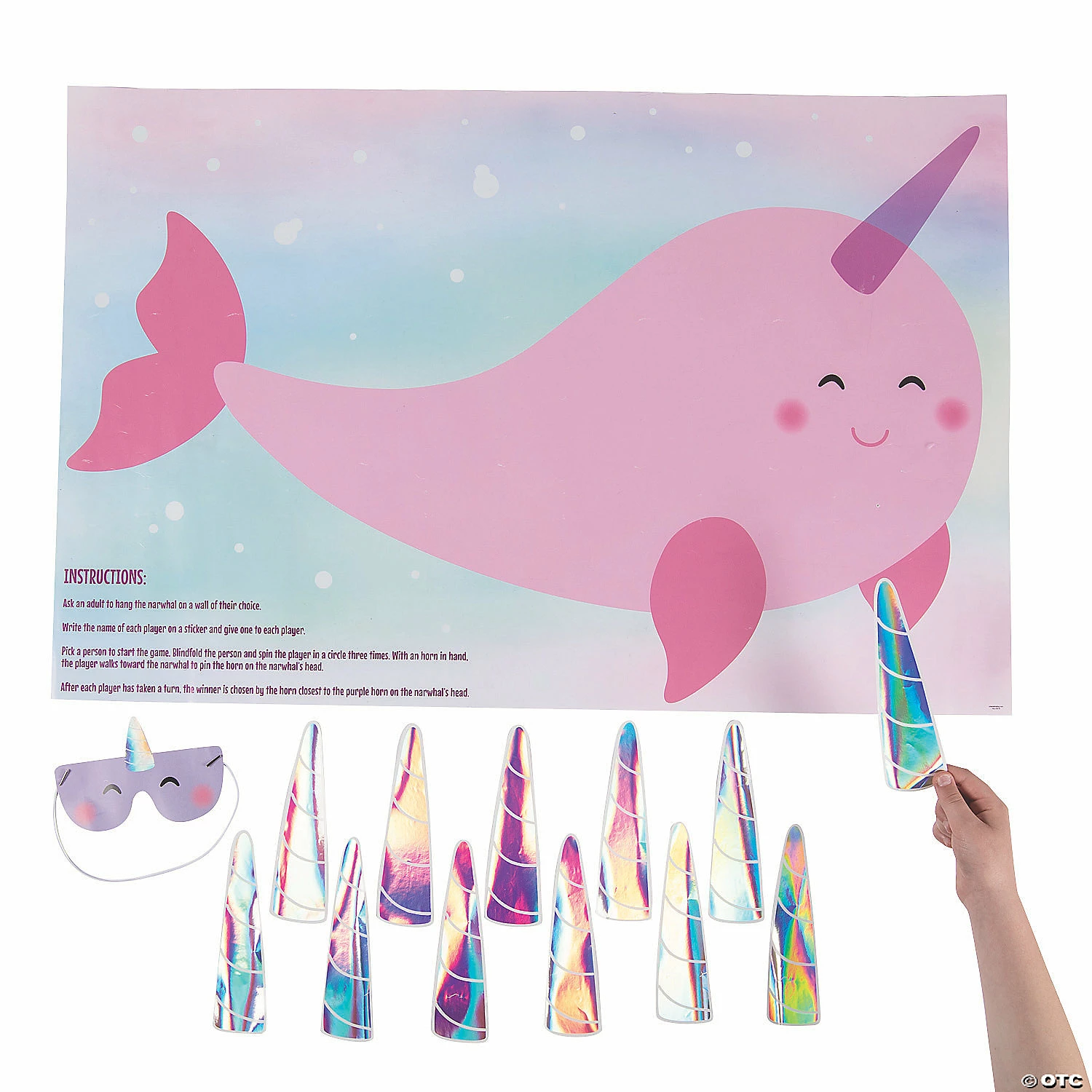 Wholesale βοΈ Pin the Horn on the Narwhal Party Game π 3 Wholesale βοΈ Pin the Horn on the Narwhal Party Game π