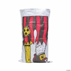 Deals ❤️ Pirate Peg Leg Potato Sack Race Bags - 12 Pc. 🧨