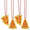 Best deal 🎉 Pizza Bead Necklaces with Sayings - 24 Pc. 🎉