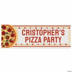 Best Pirce 🔔 Pizza Party Custom Banner 🌟