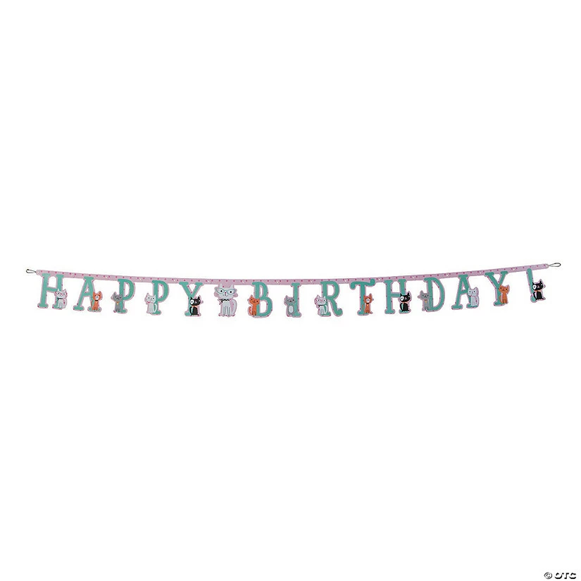 Wholesale π Purr-Fect Party Happy π Birthday Banner π₯° 3 Wholesale π Purr-Fect Party Happy π Birthday Banner π₯°